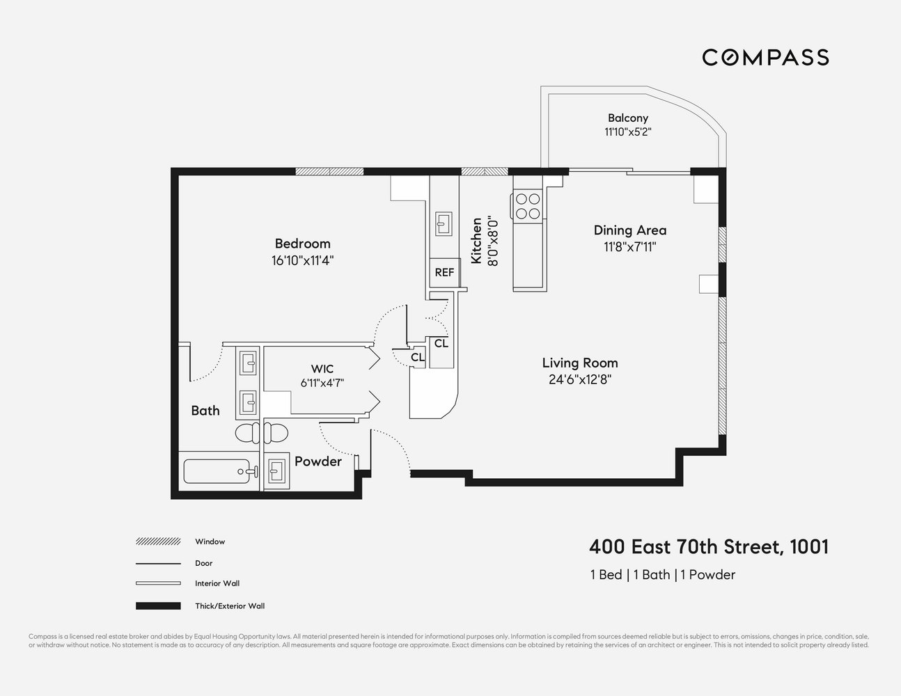 Floorplan for 400 East 70th Street, 1001