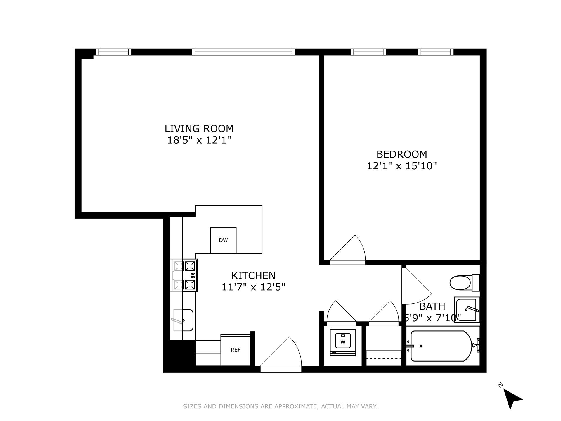 Floorplan for 102 Bradhurst Avenue, 808