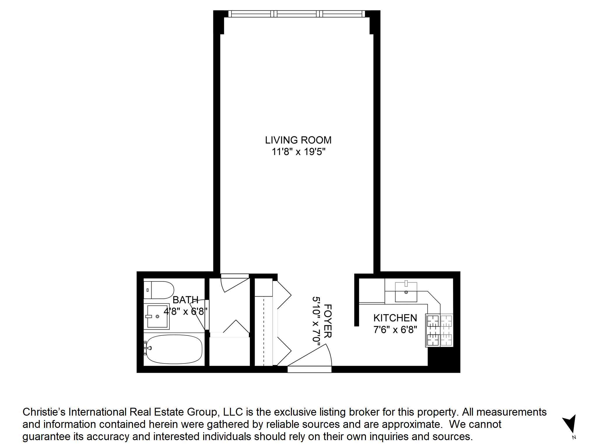 Floorplan for 153 East 57th Street, 8F