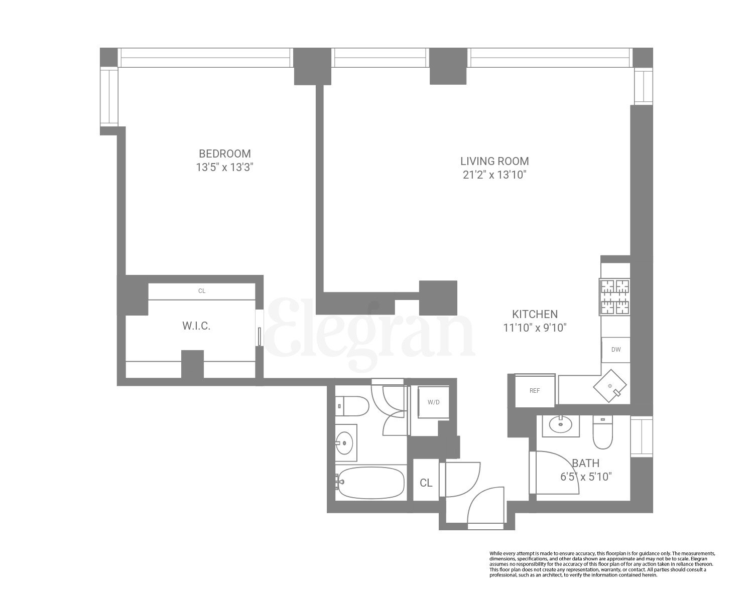 Floorplan for 11 East 29th Street, 32-C