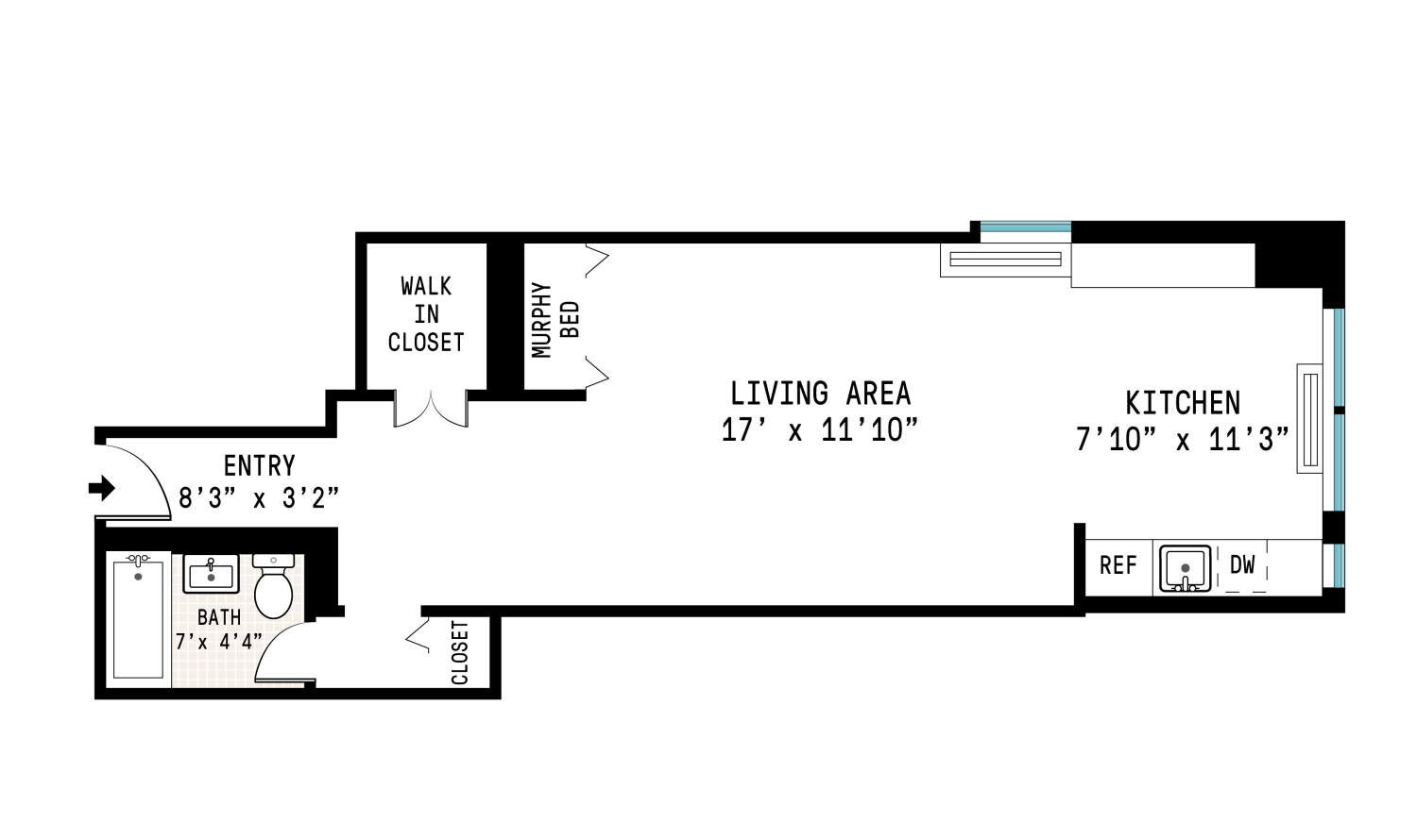 Floorplan for 305 East 40th Street, 9X