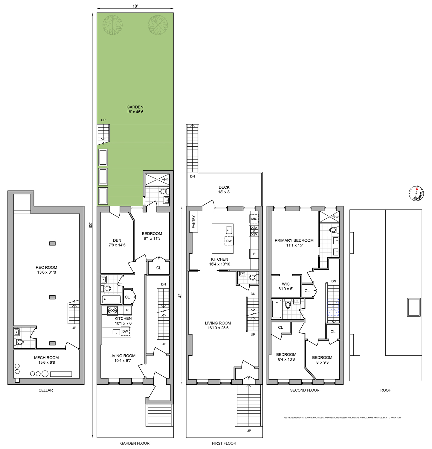 Floorplan for 647 Macon Street