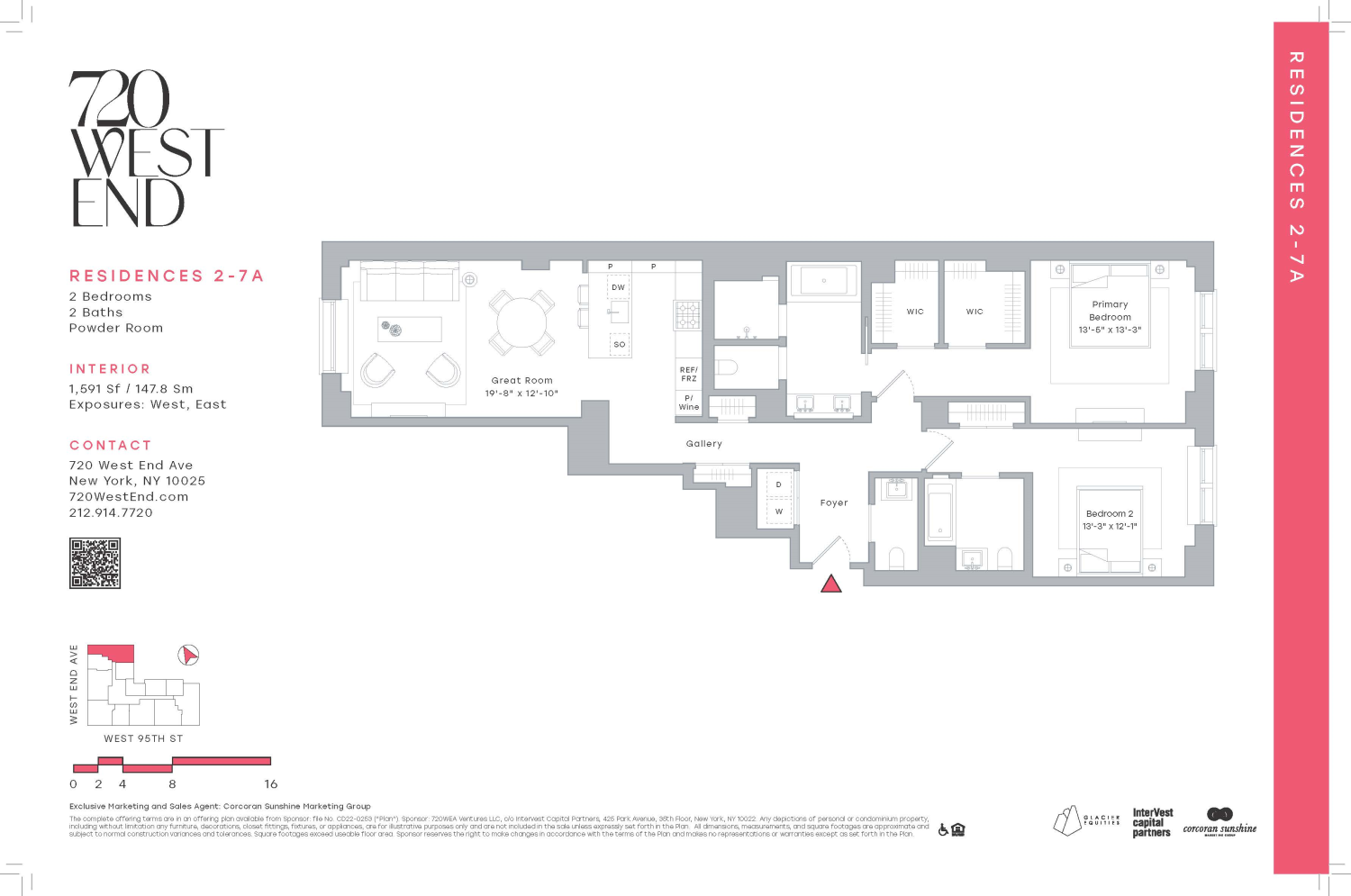 Floorplan for 720 West End Avenue, 3A