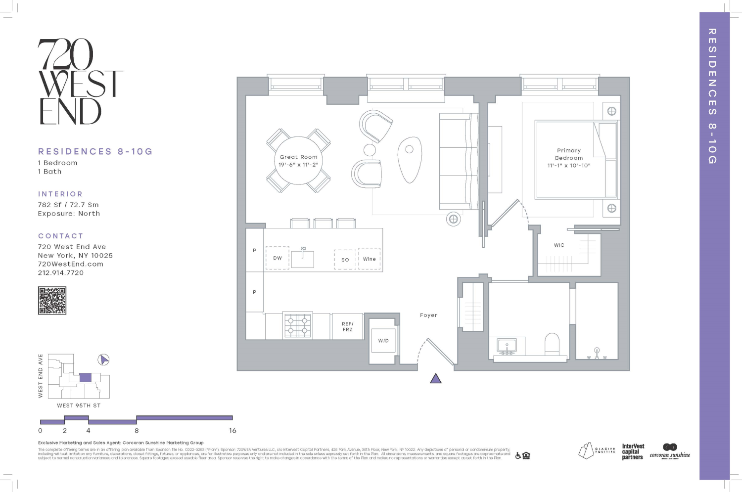 Floorplan for 720 West End Avenue, 10G