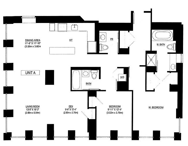 Floorplan for 11 East 29th Street, 21A