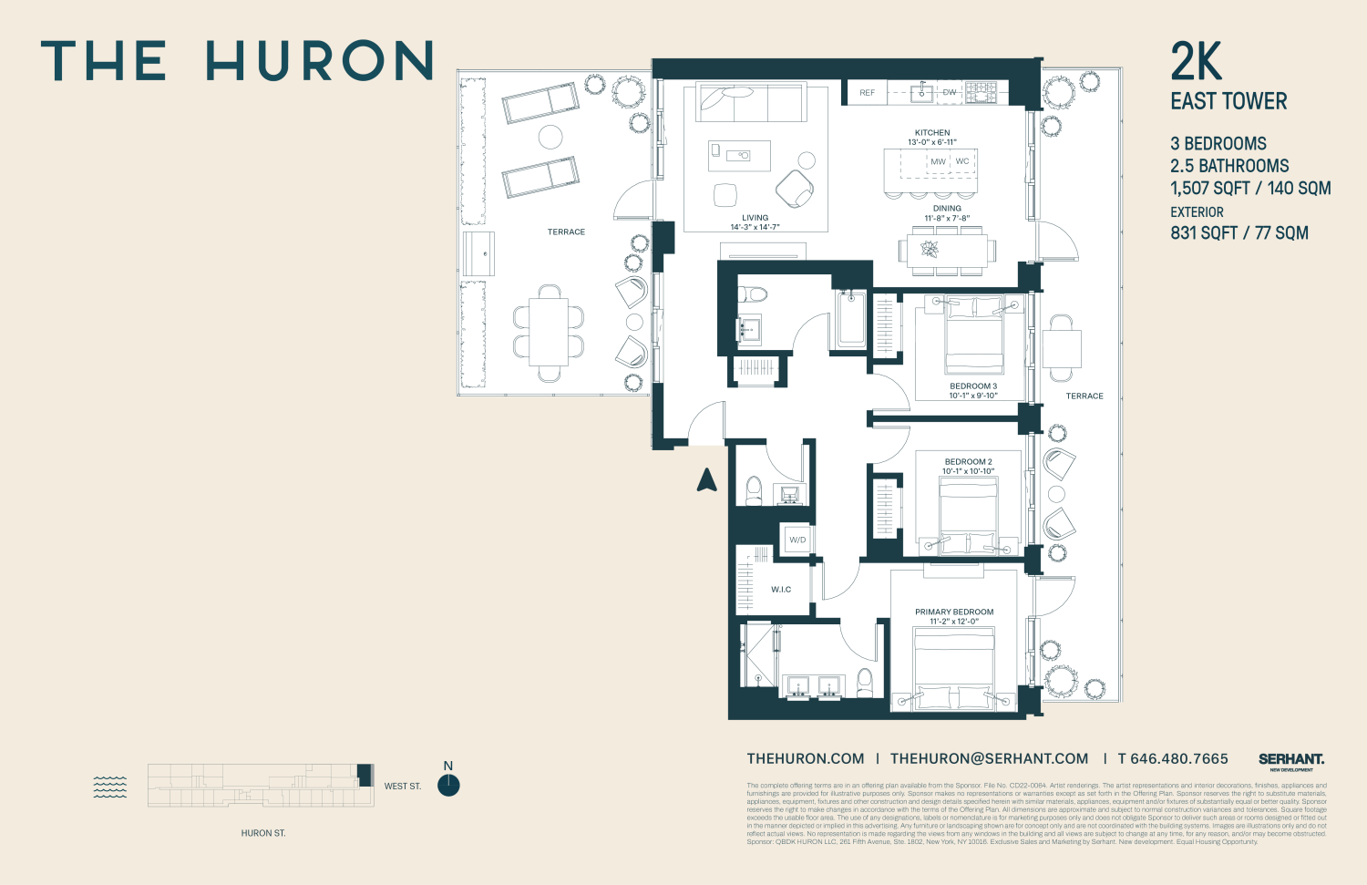 Floorplan for 29 Huron Street, 2KE