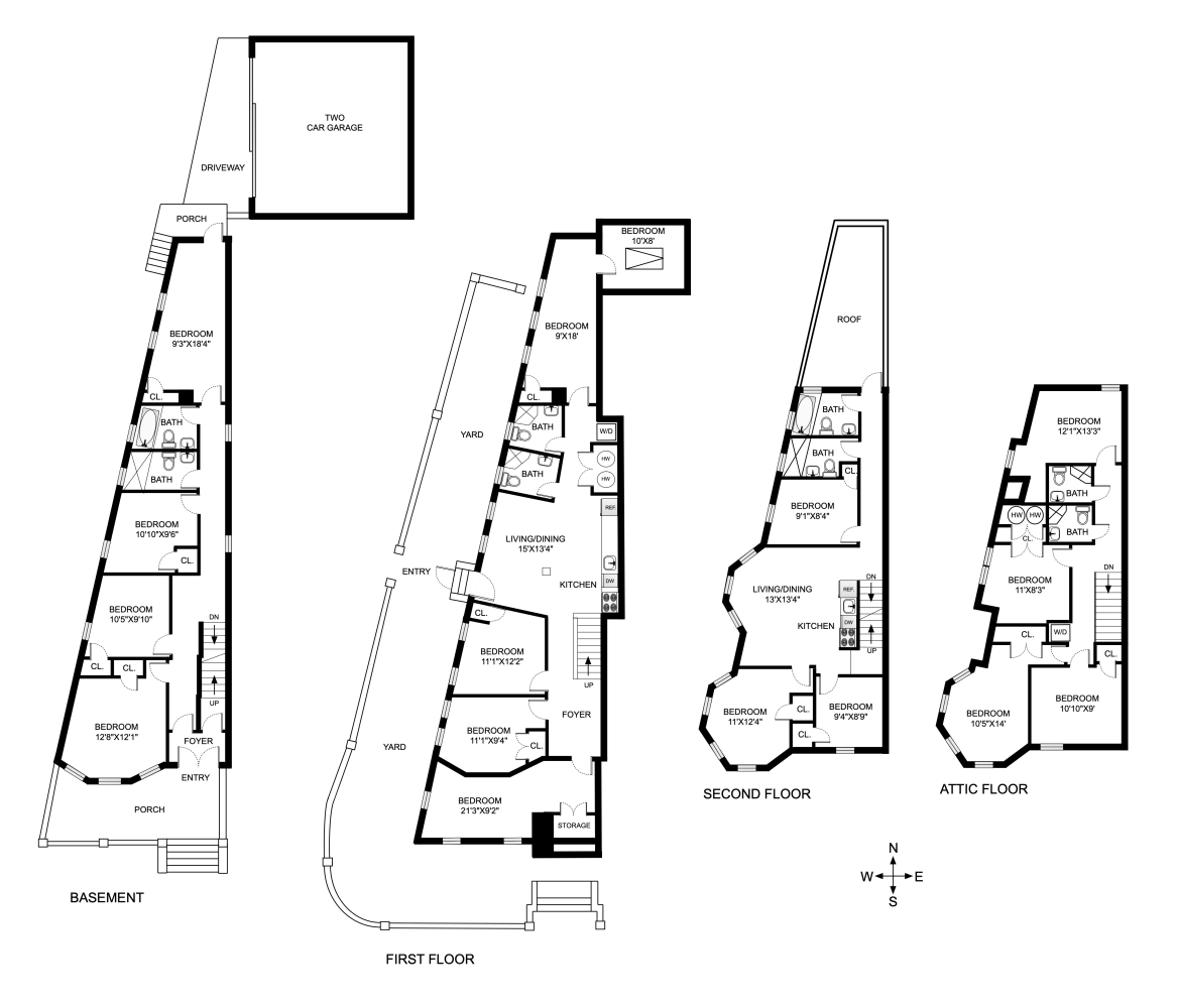 Floorplan for 2701 Glenwood Road