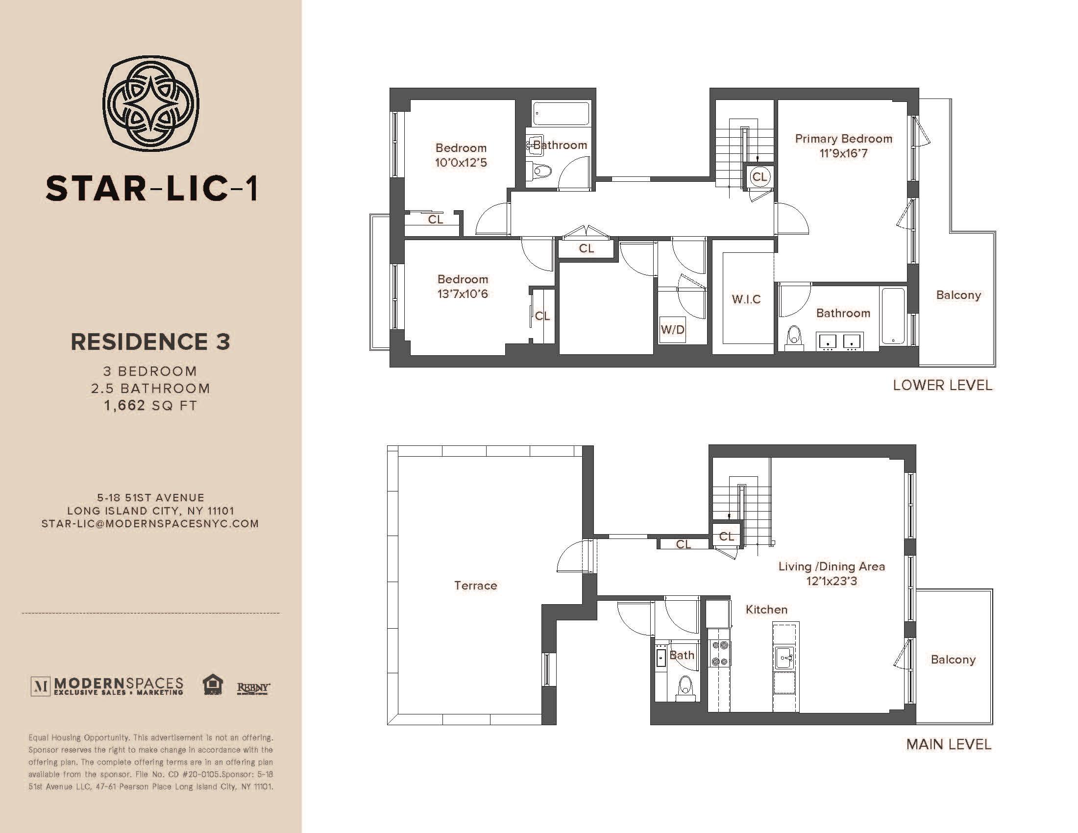 Floorplan for 5-18 51st Avenue, 3