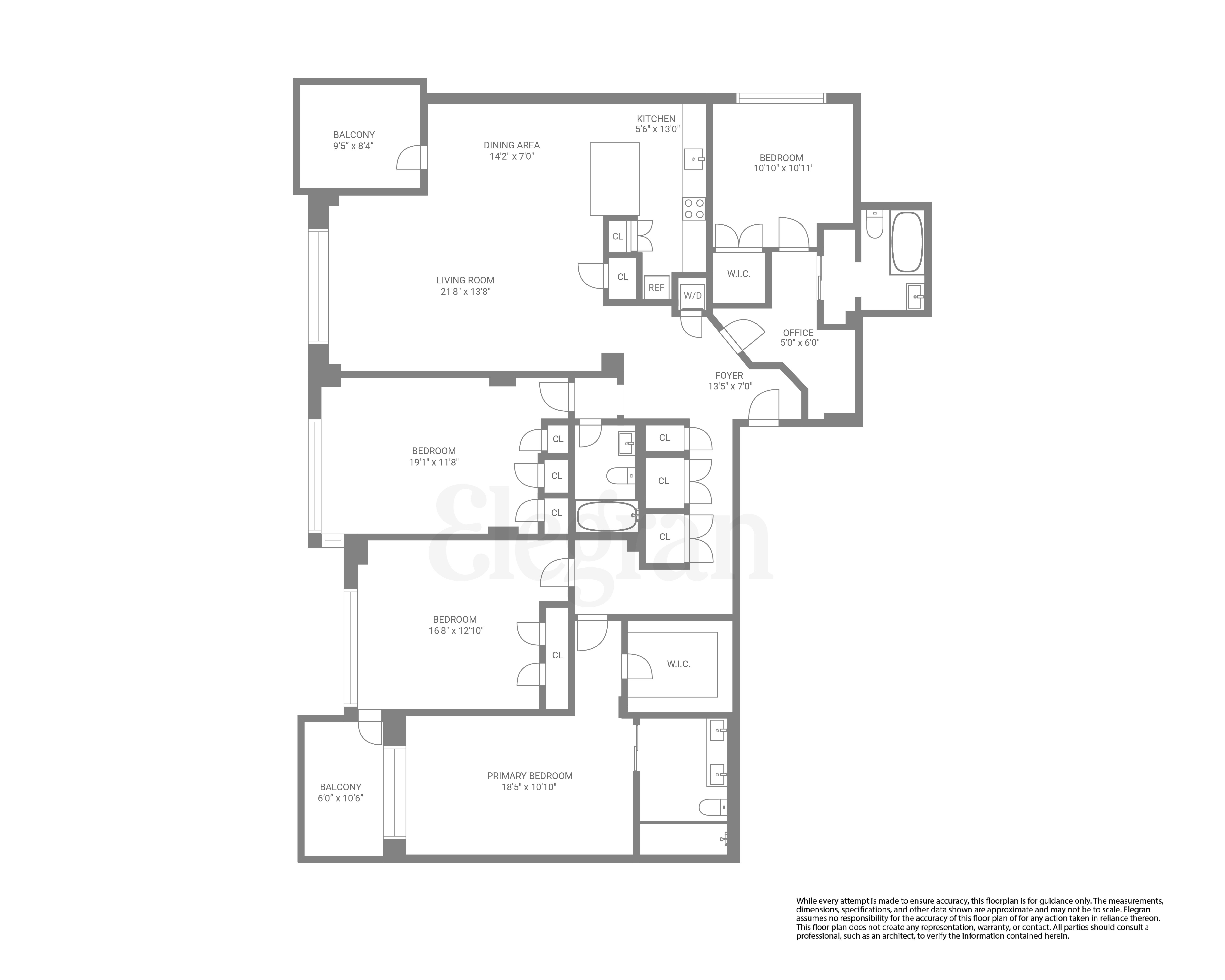 Floorplan for 45 East End Avenue, 6-EF