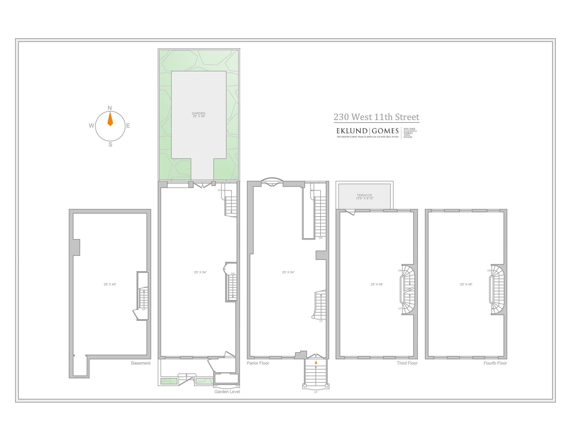 Floorplan for 230 West 11th Street