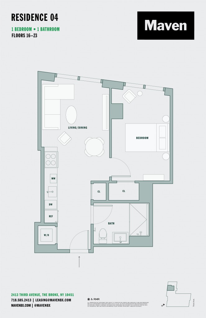 Floorplan for 2413 3rd Avenue, 1904