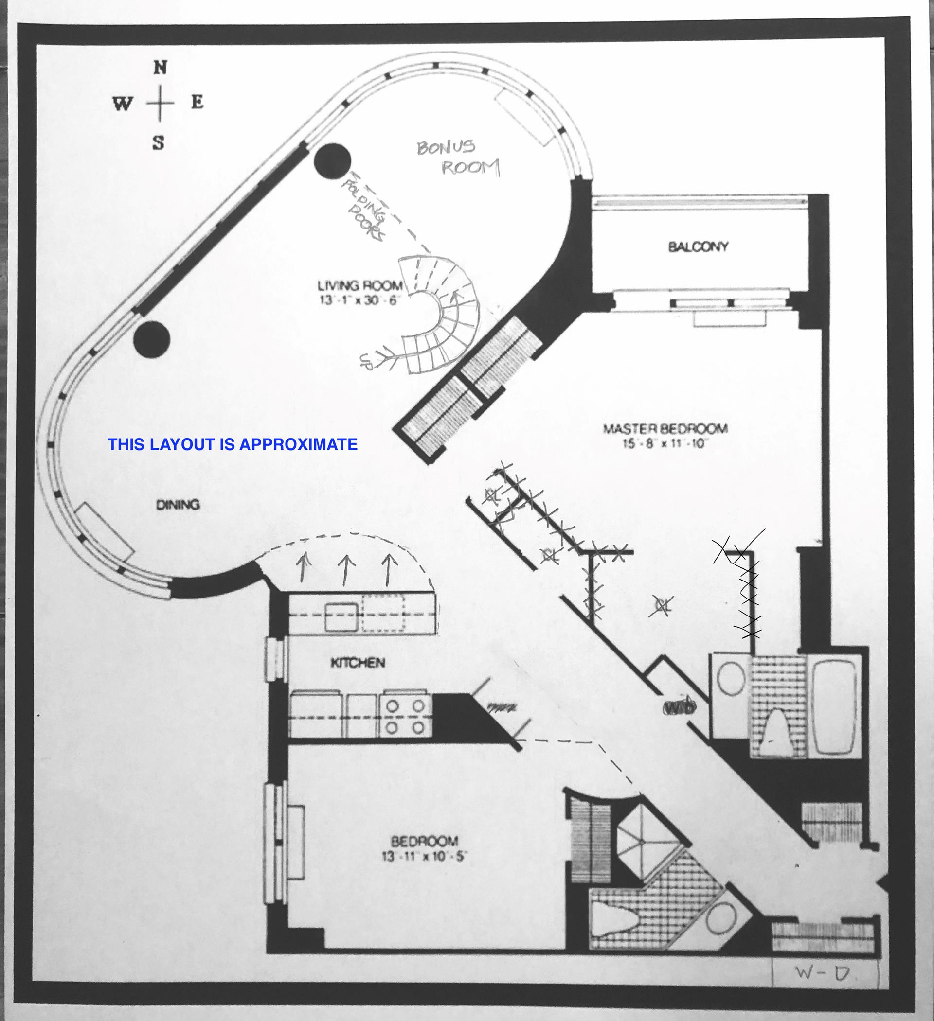 Floorplan for 330 East 38th Street, PHE