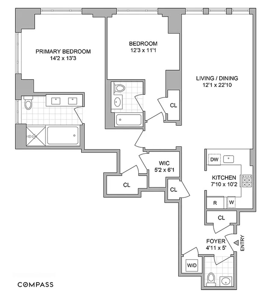 Floorplan for 205 East 85th Street, G10