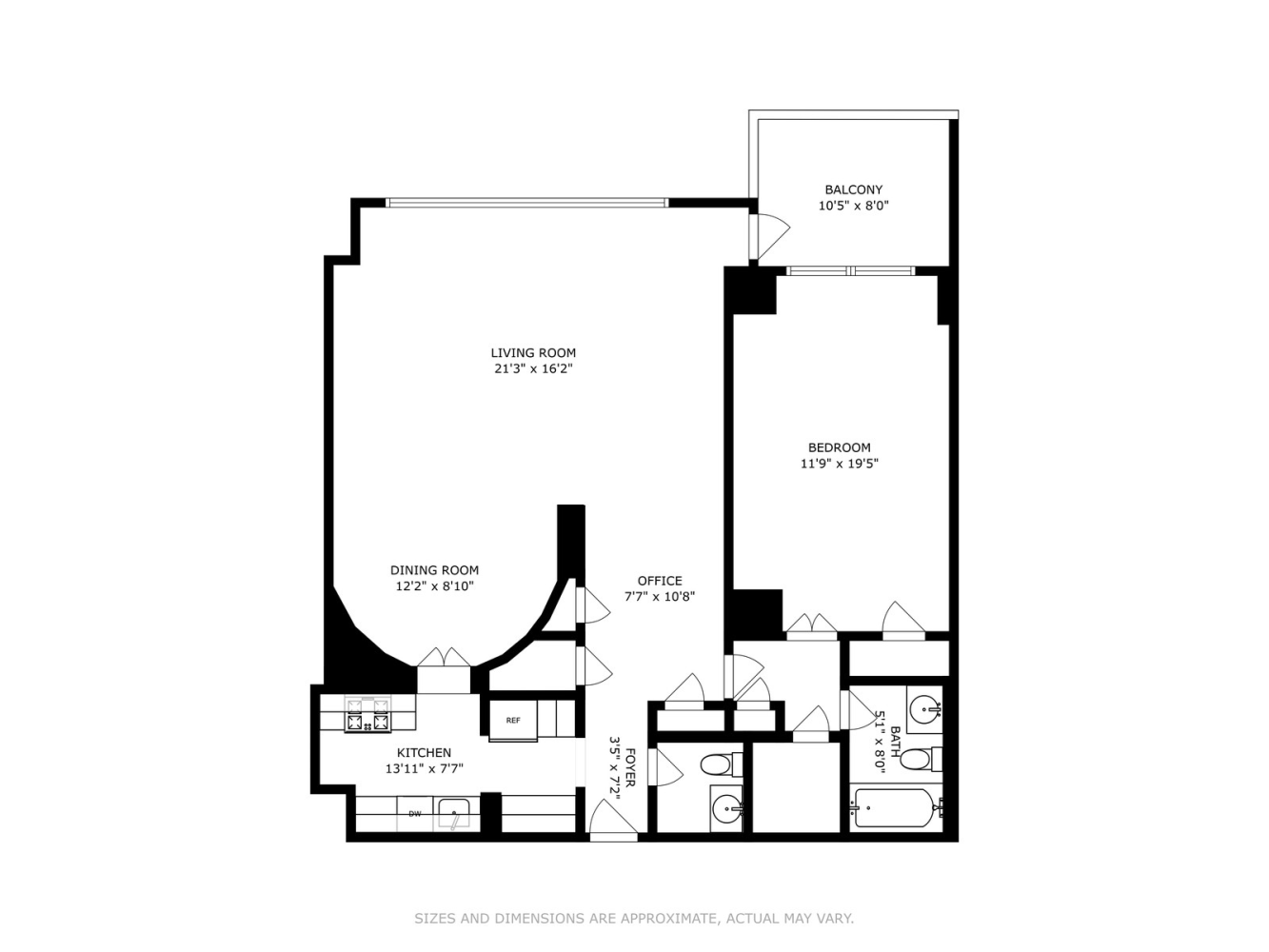 Floorplan for 303 East 57th Street, 15E