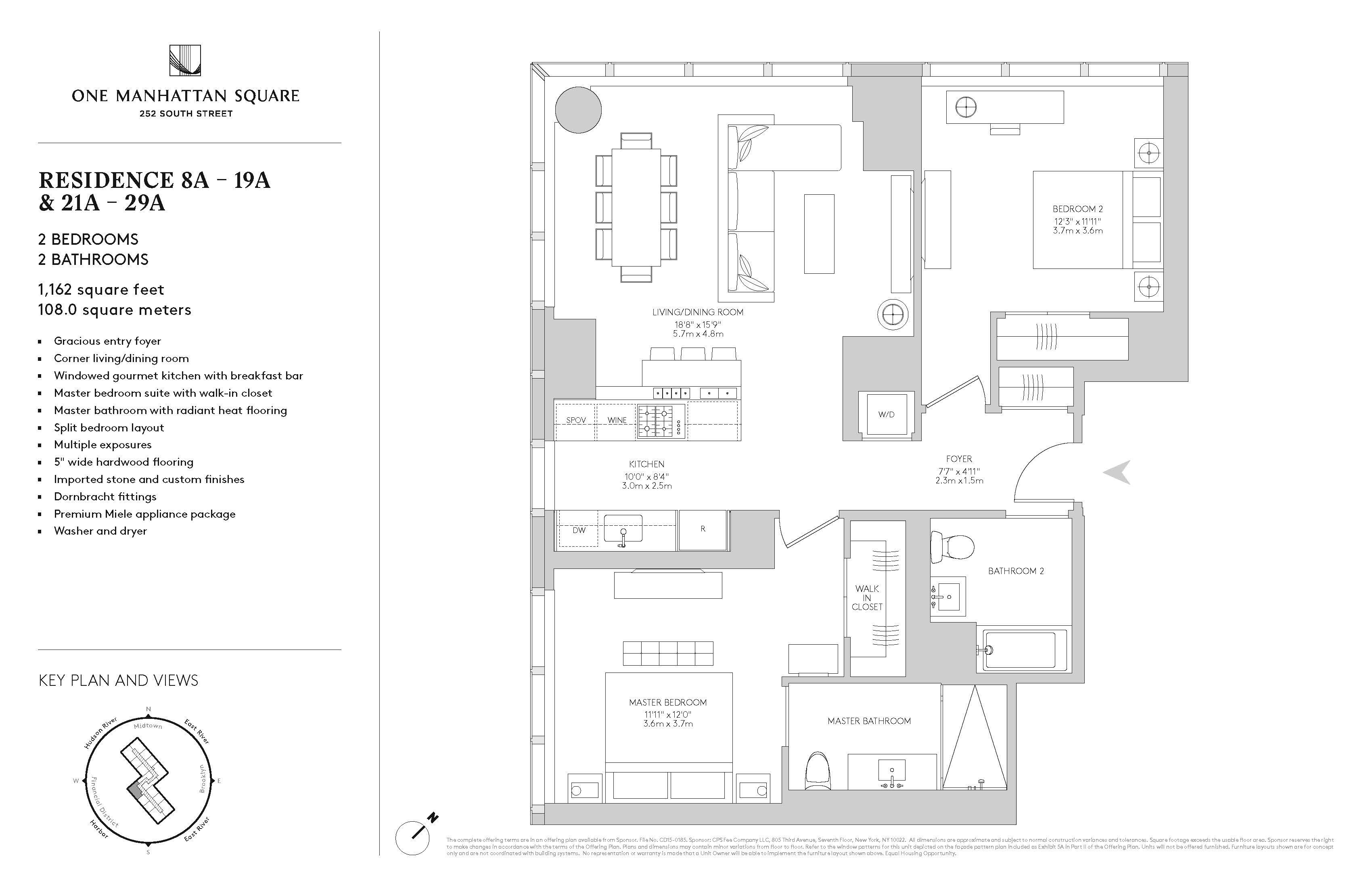 Floorplan for 252 South Street, 10A