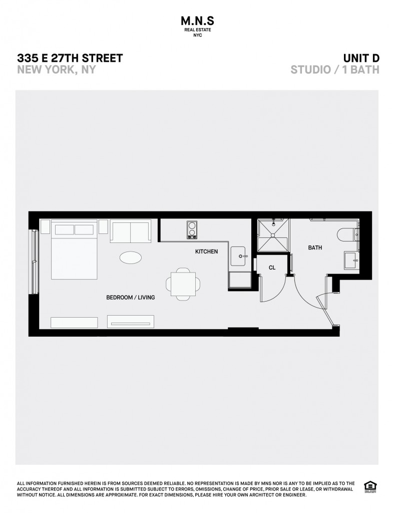 Floorplan for 335 East 27th Street, 6-D