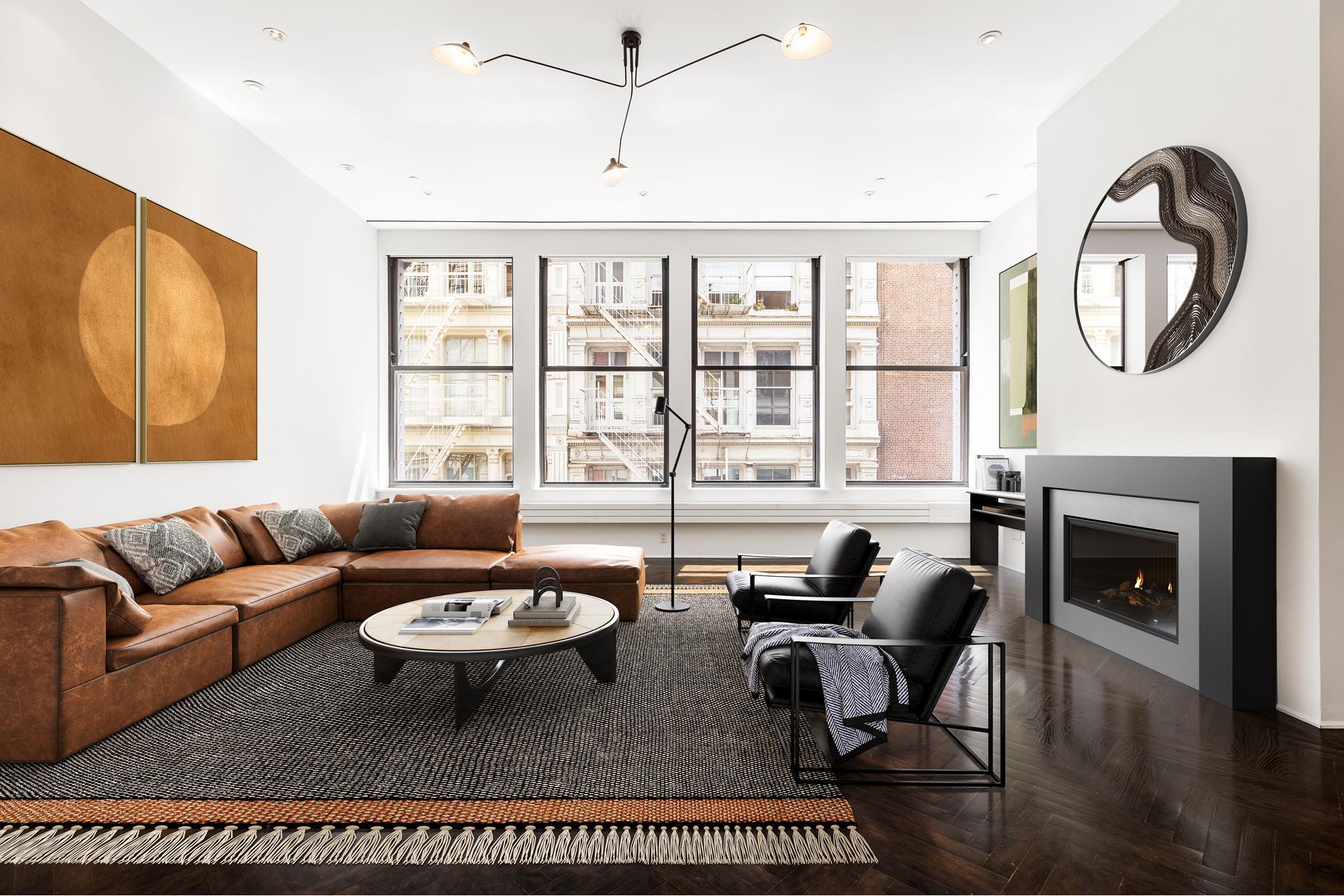 109 Greene Street 3C, Soho, Downtown, NYC - 3 Bedrooms  
3.5 Bathrooms  
6 Rooms - 