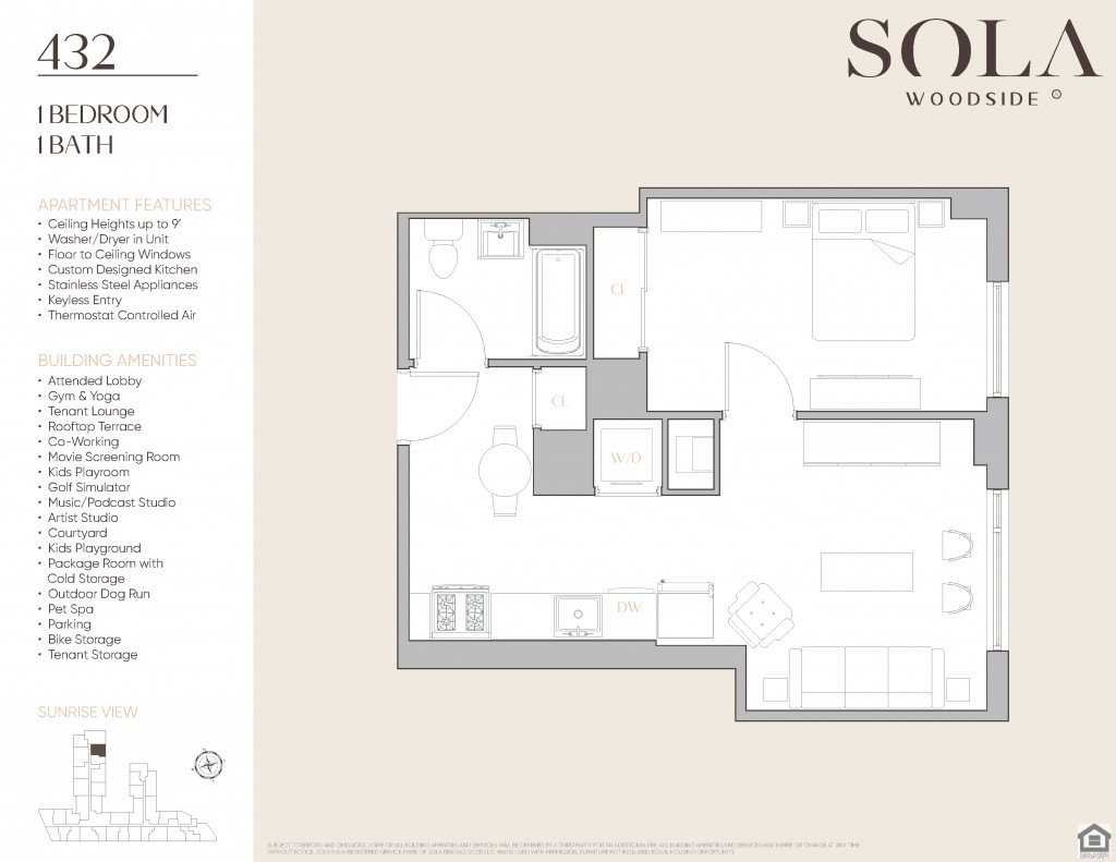 Floorplan for 72-01 Queens Boulevard, 432