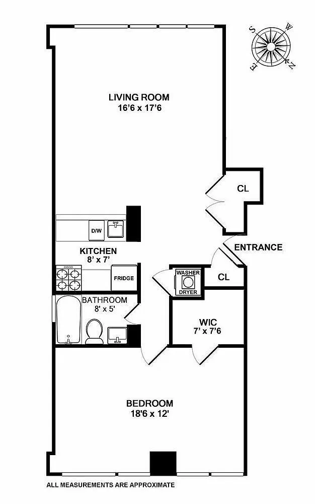 Floorplan for 524 East 72nd Street, 26A