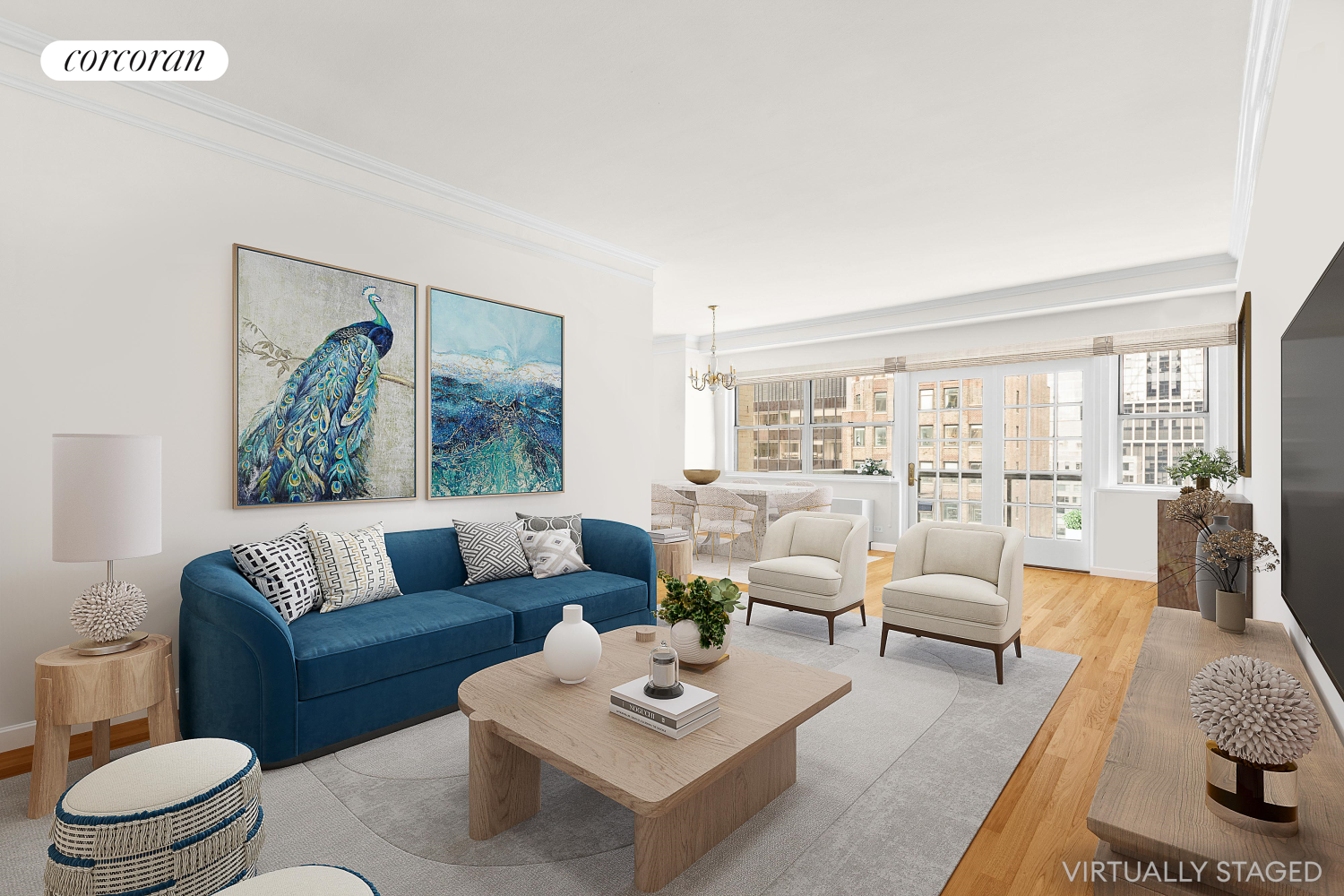 58 West 58th Street 14E, Central Park South, Midtown West, NYC - 2 Bedrooms  
1.5 Bathrooms  
5 Rooms - 