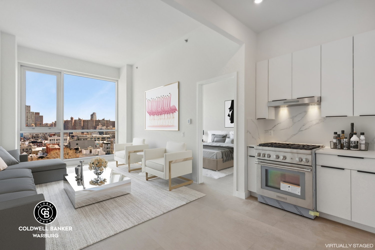 139 Bowery 12B, Lower East Side, Downtown, NYC - 2 Bedrooms  
2 Bathrooms  
5 Rooms - 