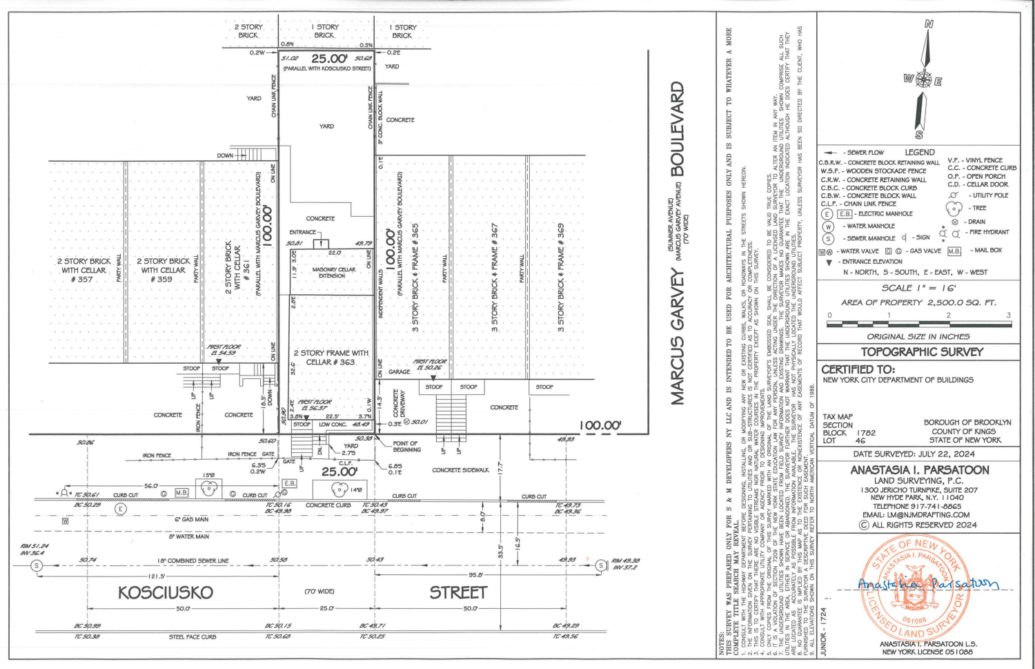 Floorplan for 363 Kosciuszko Street