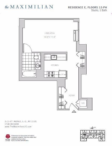 Floorplan for 5-11 47th Avenue, PH-E