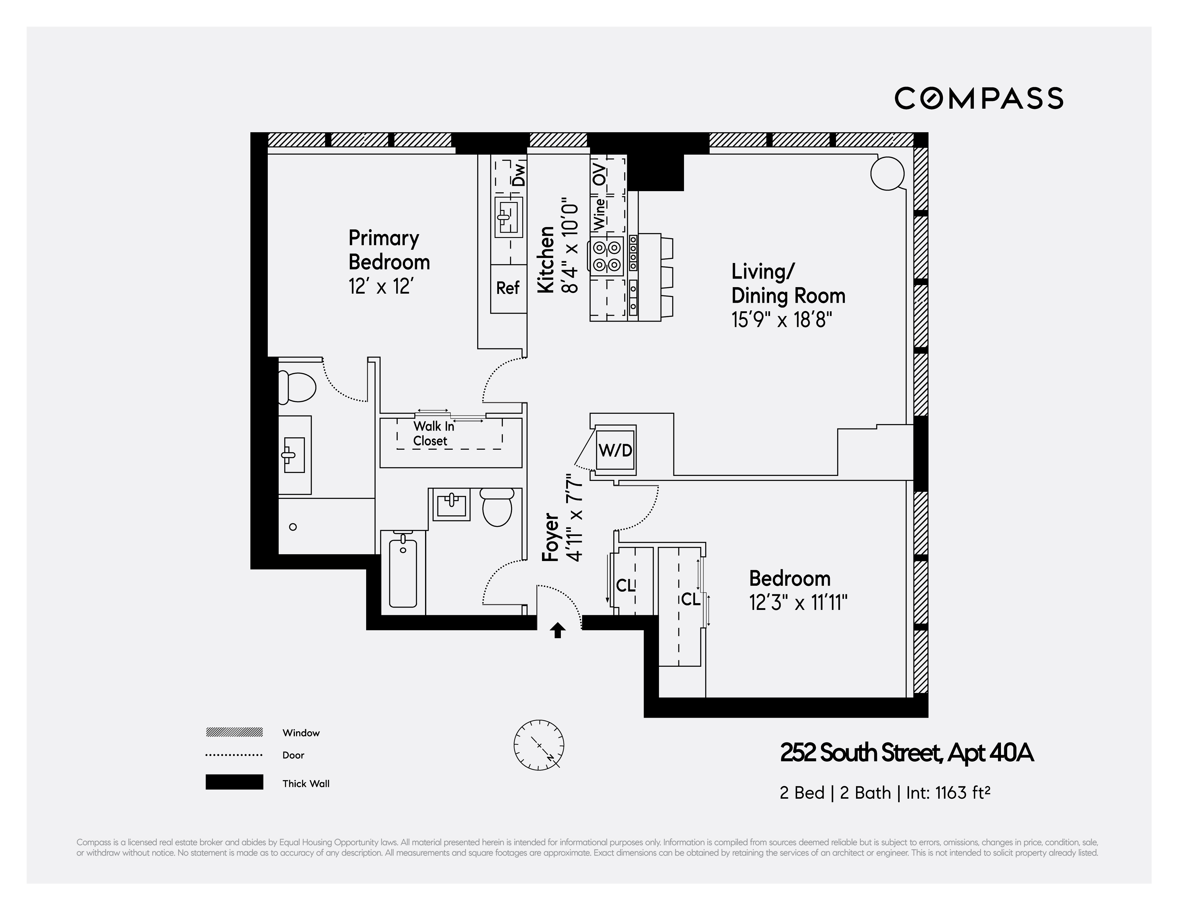 Floorplan for 252 South Street, 40A