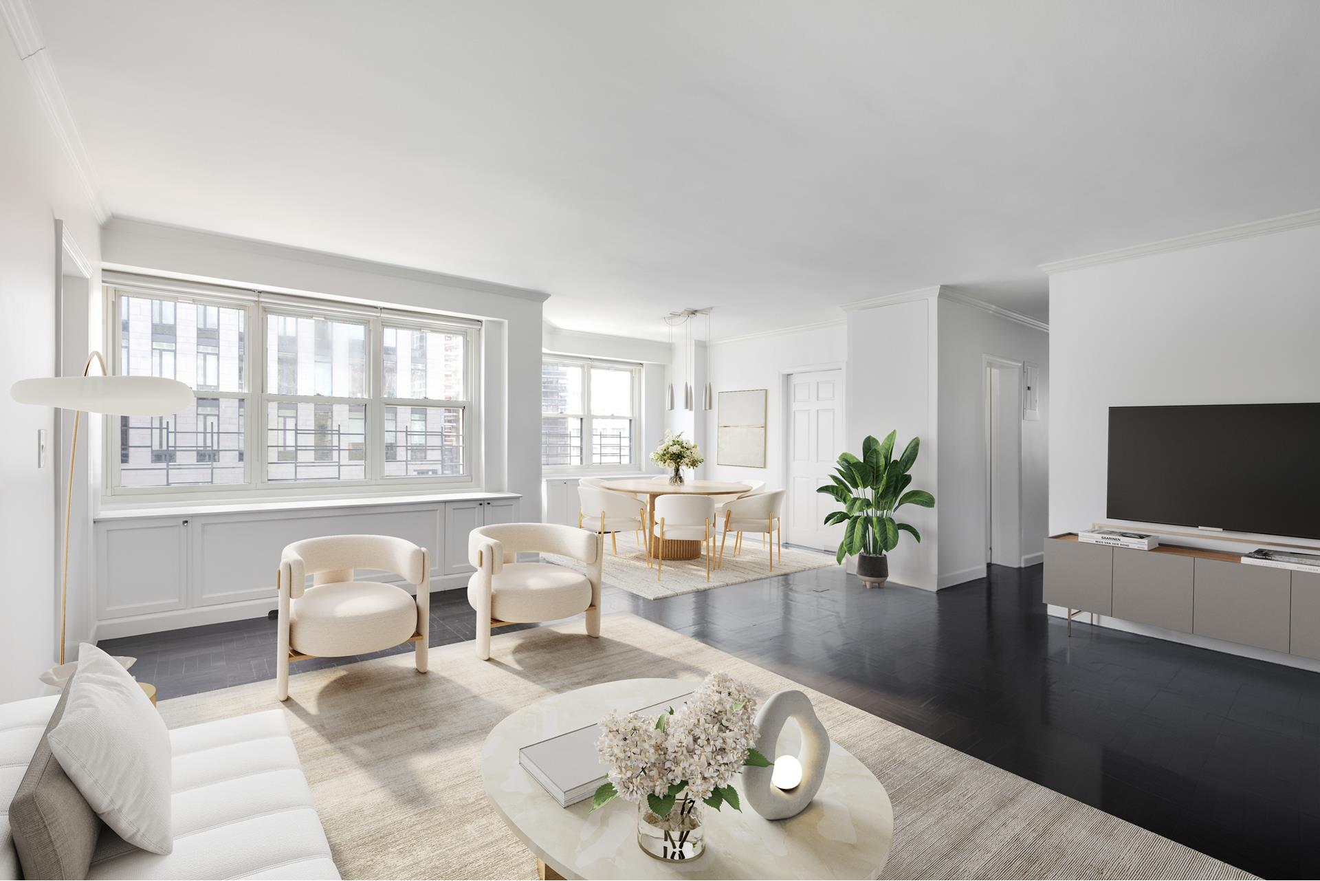 205 East 63rd Street 11D, Lenox Hill, Upper East Side, NYC - 3 Bedrooms  
3.5 Bathrooms  
5 Rooms - 