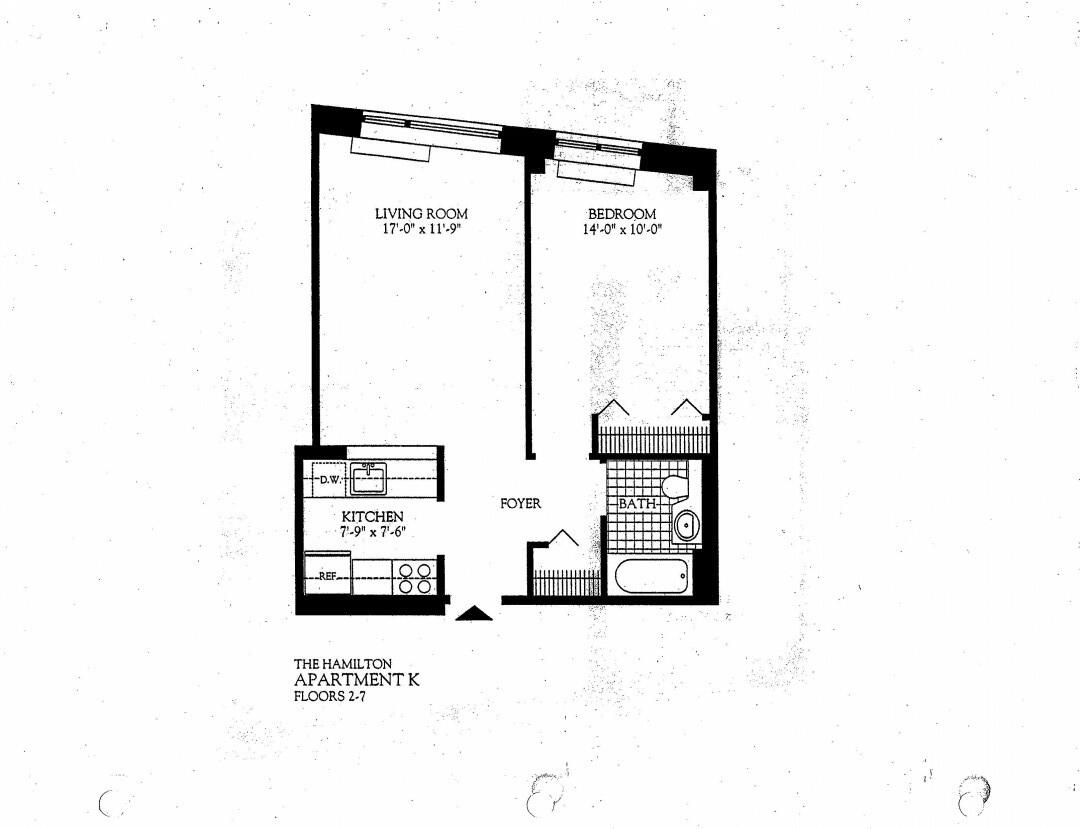 Floorplan for 330 West 145th Street, 311