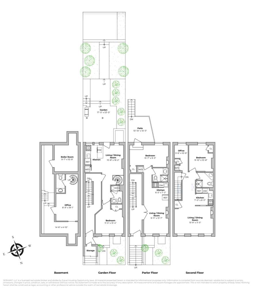 Floorplan for 230 7th Street