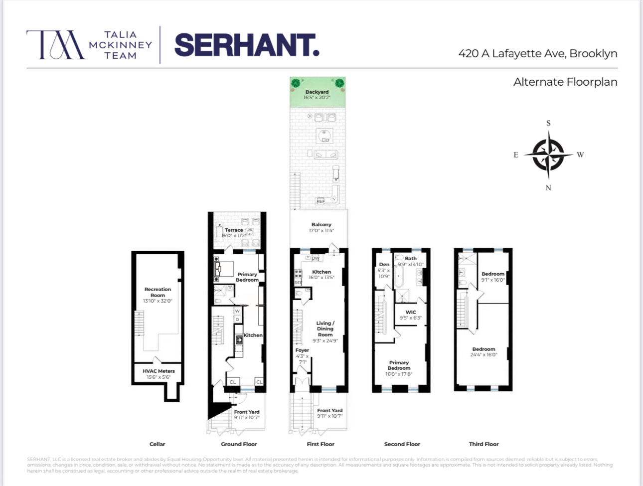 Floorplan for 420 Lafayette Avenue