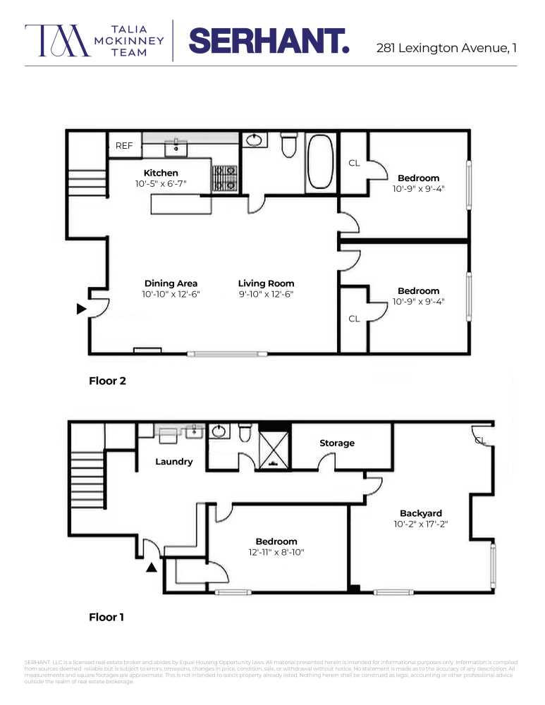 Floorplan for 281 Lexington Avenue