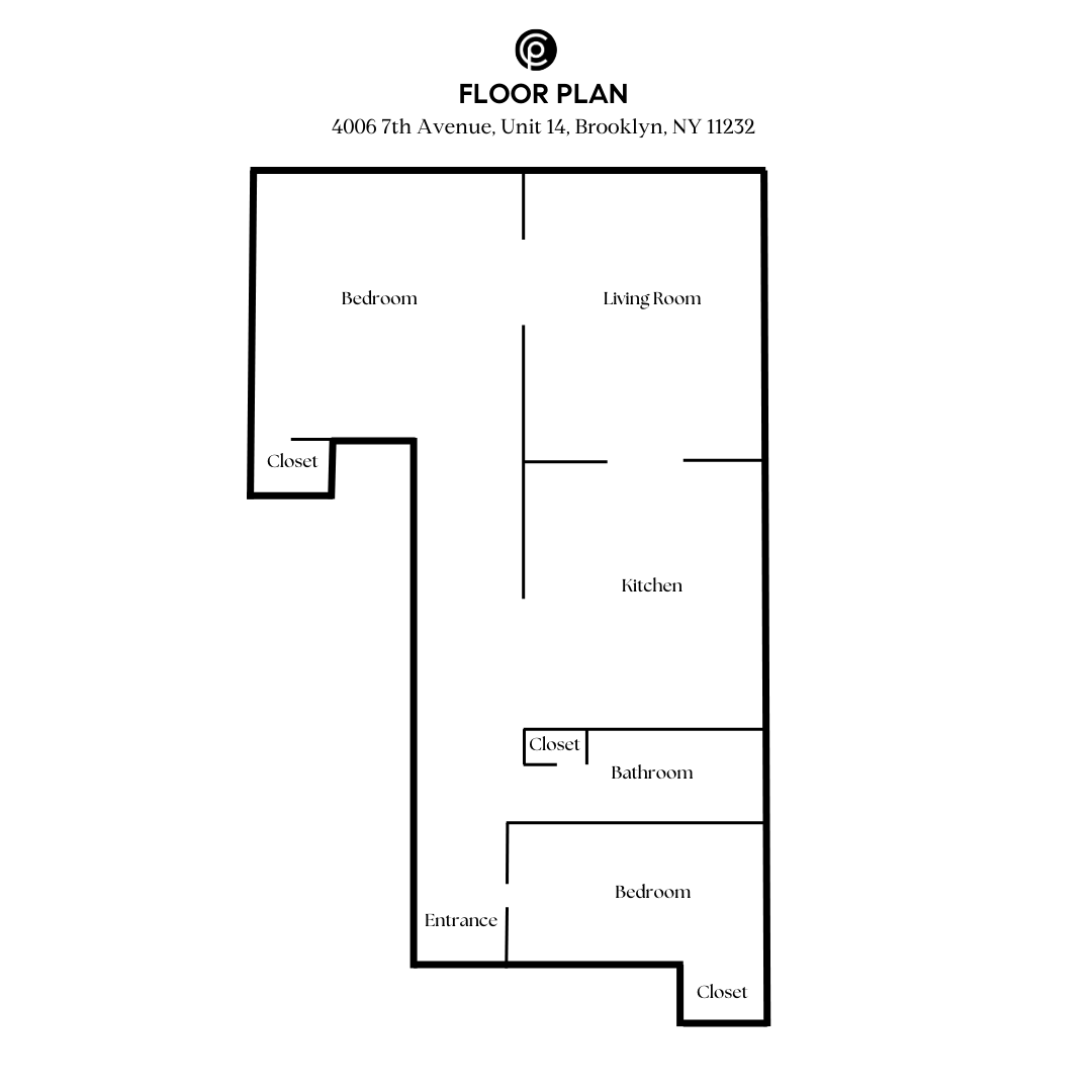 Floorplan for 4006 7th Avenue, 14