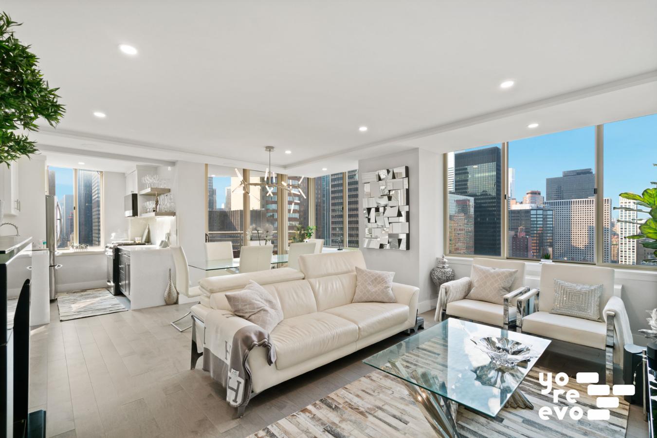 236 East 47th Street 33E, Midtown East, Midtown East, NYC - 2 Bedrooms  
2 Bathrooms  
4 Rooms - 