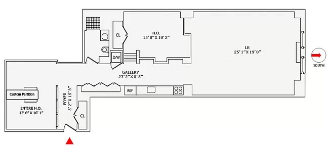 Floorplan for 15 Broad Street, 1930