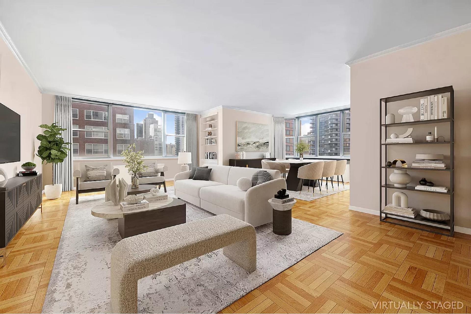 175 East 62nd Street 12C, Lenox Hill, Upper East Side, NYC - 2 Bedrooms  
2 Bathrooms  
5 Rooms - 