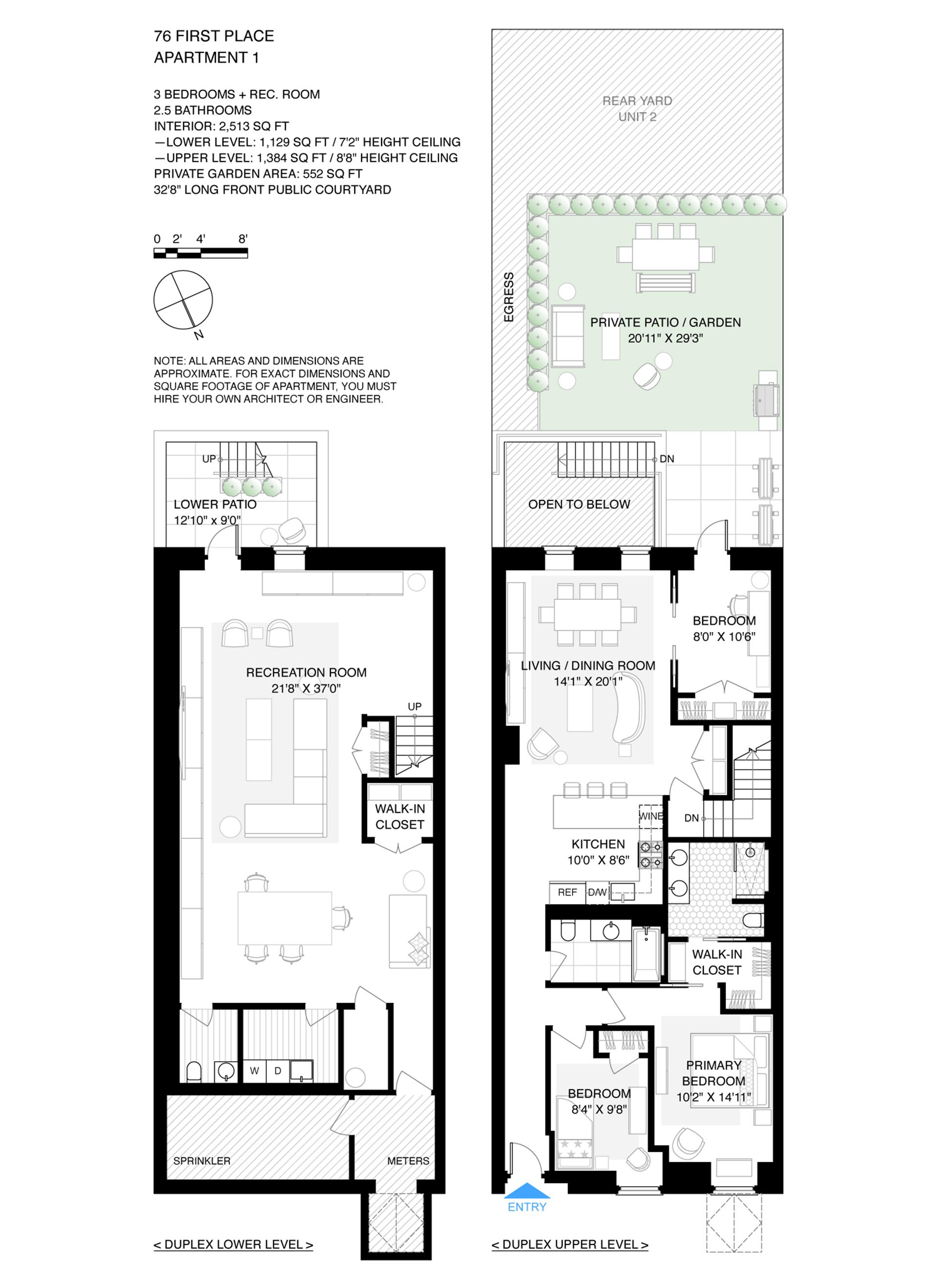 Floorplan for 76, 1st Place, 1