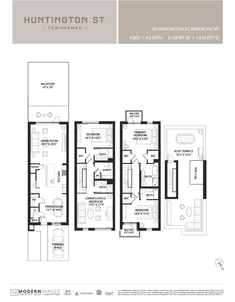 Floorplan for 28 Huntington Street