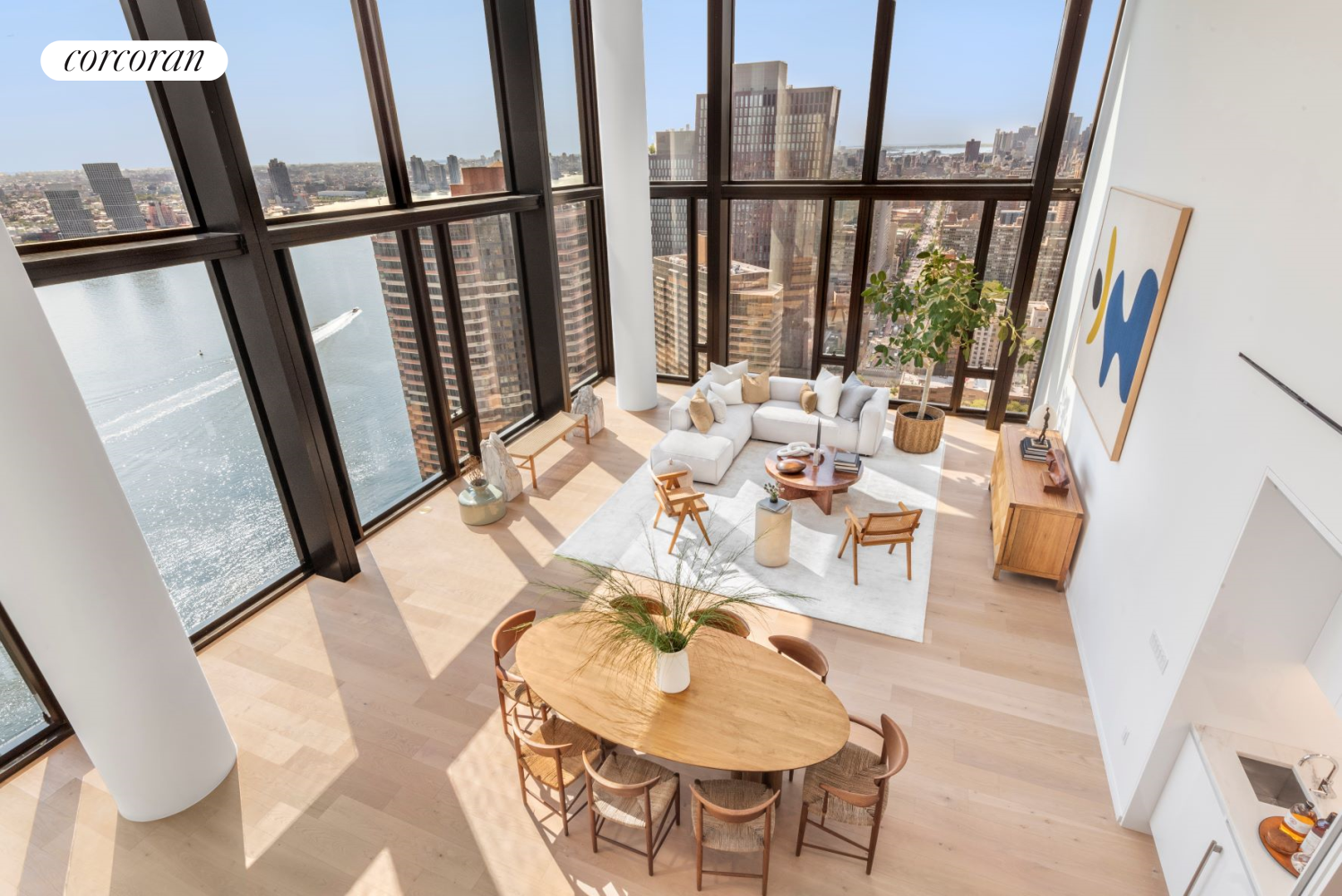 695 1st Avenue 40D, Murray Hill, Midtown East, NYC - 4 Bedrooms  
4.5 Bathrooms  
7 Rooms - 