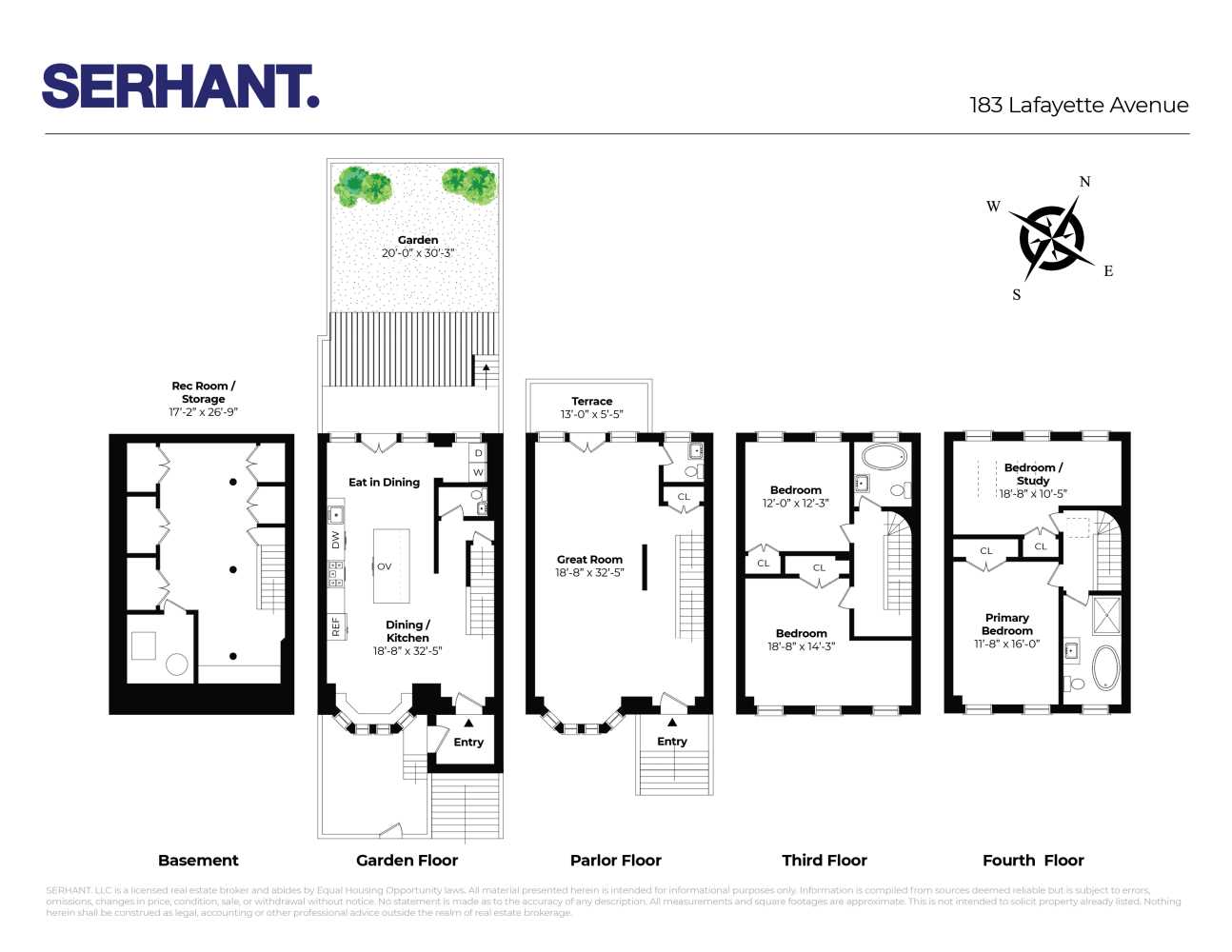 Floorplan for 183 Lafayette Avenue