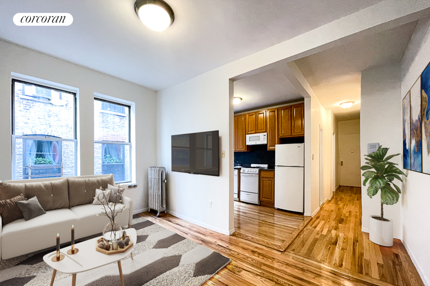 3161 Broadway 5D, Morningside Heights, Upper Manhattan, NYC - 2 Bedrooms  
1 Bathrooms  
4 Rooms - 