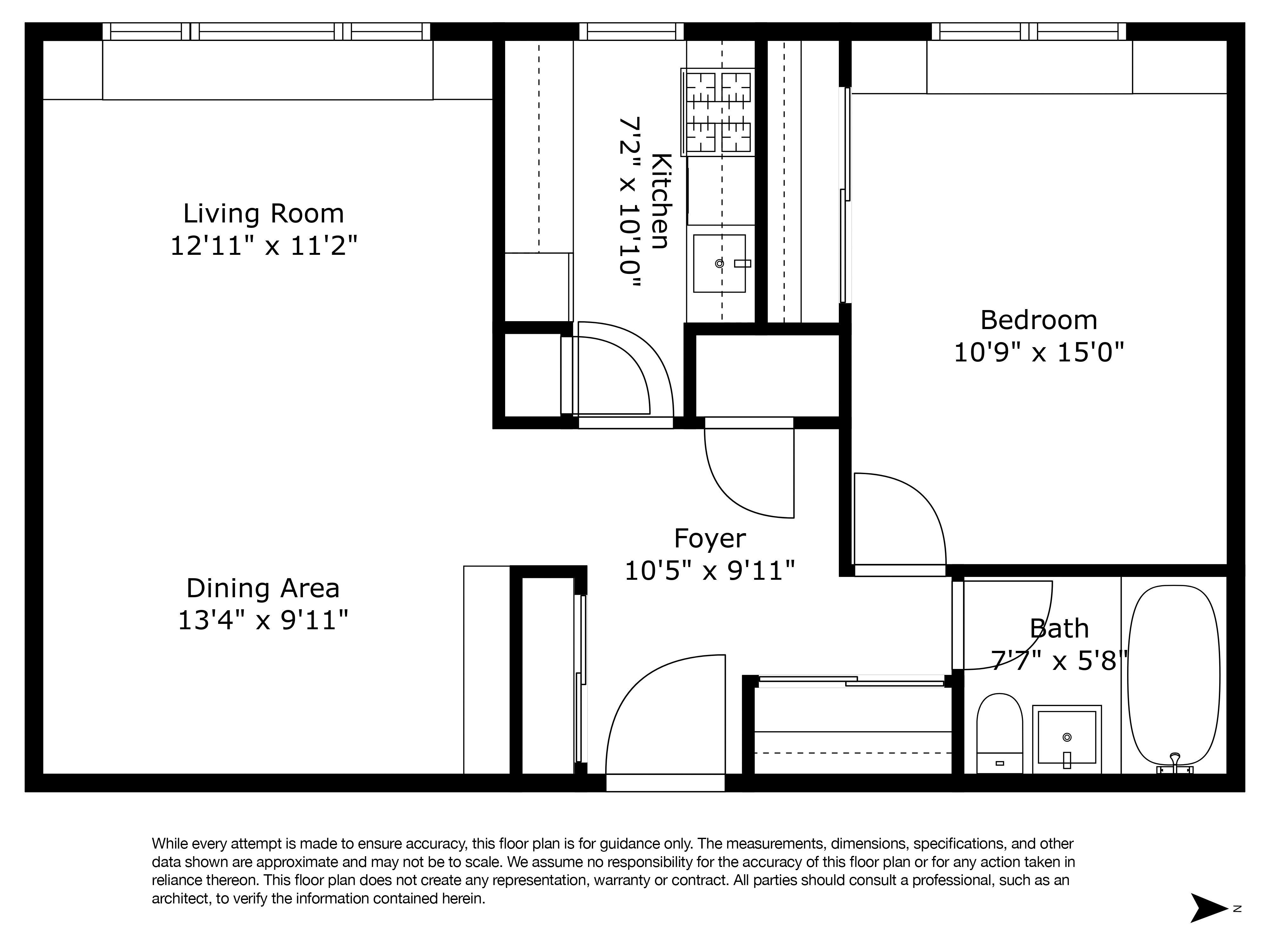 Floorplan for 233 East 69th Street, 17-G