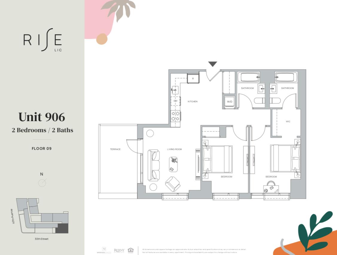 Floorplan for 29-17 40th Avenue, 906