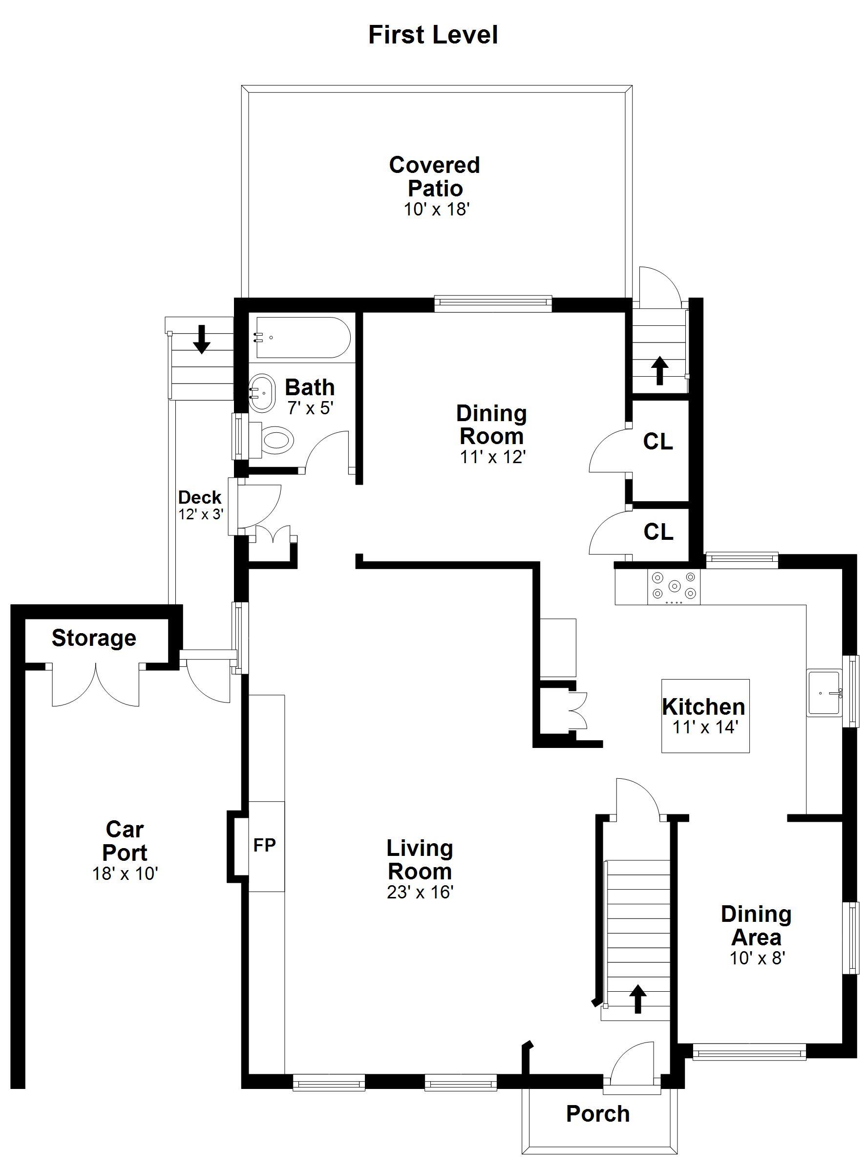 Floorplan for 73 Caroll Street