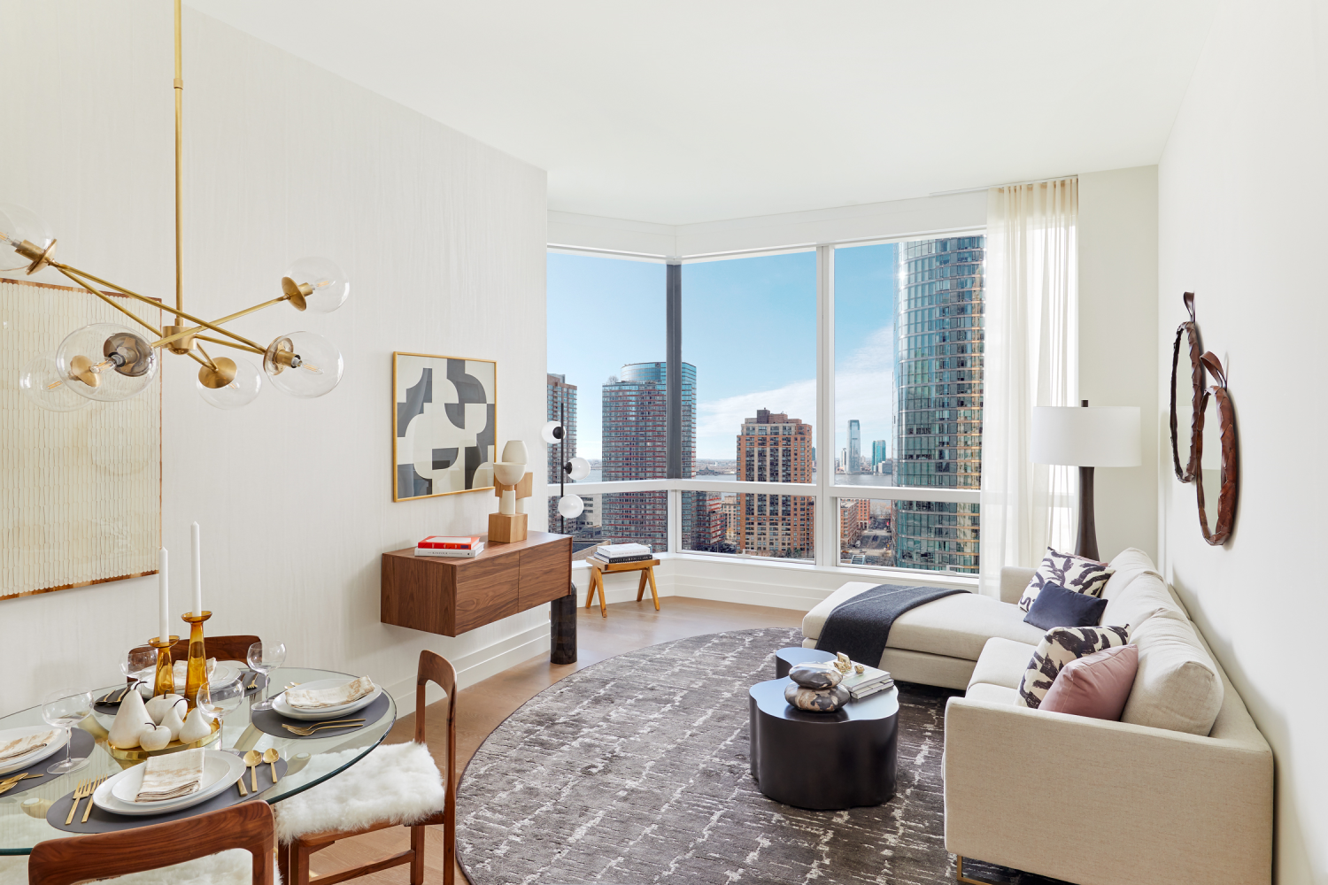 77 Greenwich Street 26B, Financial District, Downtown, NYC - 1 Bedrooms  
1.5 Bathrooms  
3 Rooms - 