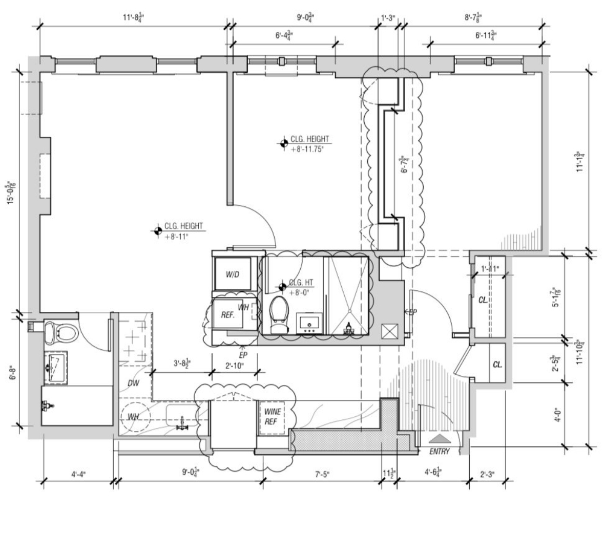 Floorplan for 425 West 24th Street, 3GF