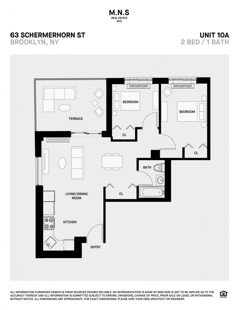 Floorplan for 63 Schermerhorn Street, 10-A