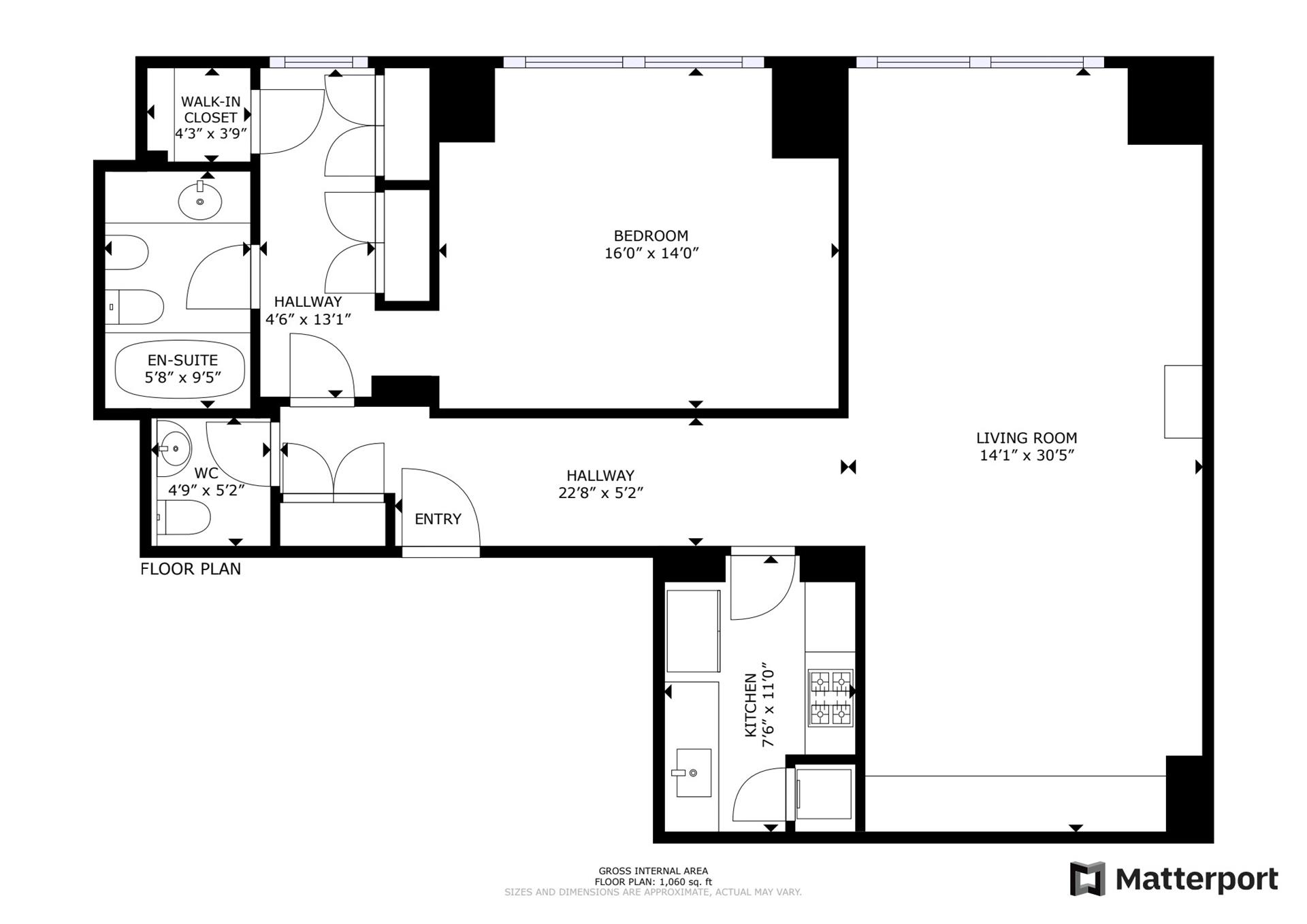 Floorplan for 500 Park Avenue, 15C