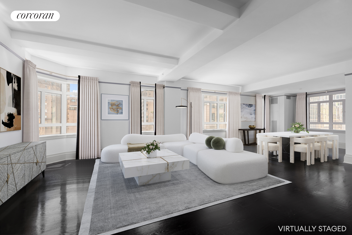 21 East 61st Street 10B, Lenox Hill, Upper East Side, NYC - 3 Bedrooms  
3.5 Bathrooms  
6 Rooms - 